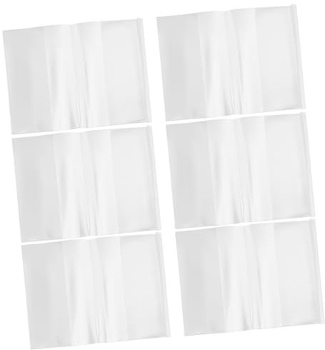 SHOWERORO 10stücke Teiliges Transparentes Buchschutzcover Verstellbare Weiche Strapazierfähige Hüllen Für Notizbücher Wasserabweisend Leicht Zu Reinigen Für Schulbücher Und Taschenbücher