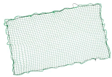 A ABSOPRO 1 Pc 1.5x2.5m Universal Trailer Cargo Net - Pickup Truck Trailer Net Scalable - Nylon Green Item Replacement