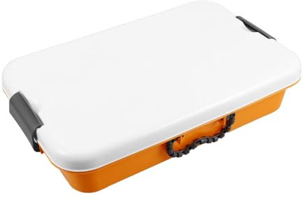 BESTonZON Boîte Plastique Rangement avec Couvercle Bac à Sable Portable Et Plateau Sensoriel pour Garçon Fille Malle De Rangement Légère Et Résistante avec Poignée pour Jouets Et Loisirs Cré