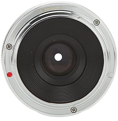 Qukaim Obiettivo a focale fissa manuale APSC da 35 mm F1.6 APSC per montaggio NEX, compatibile con A3000 A6500 A6300, messa a fuoco manuale, ottica, design compatto