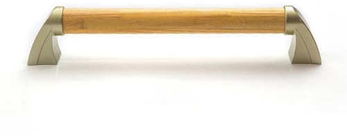 YERUNGT Barandilla De Escalera De Madera, Interiores Pasamanos De Escalera De Pared, Barandillas Antideslizantes Seguridad para Baño, Jardín, Escaleras, Balcón, Parapeto(Yellow,40cm/15.7in)