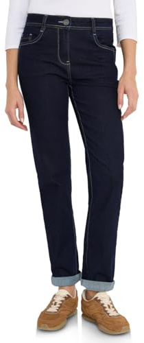 Cecil 3716119 Jeans a Gamba Dritta, Lavaggio a Secco, 32W x 30L Donna