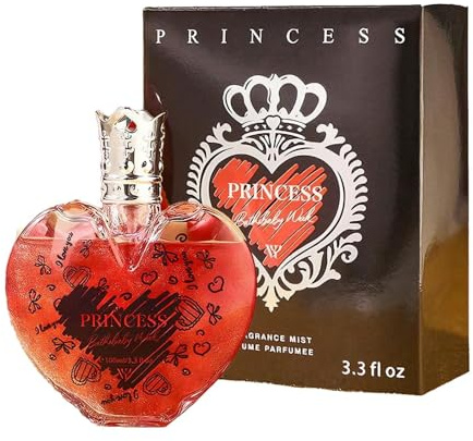 Forever Love - Perfume para mujer, 100 ml, con aroma intenso floral y afrutado, rosa, peonía de larga duración, elegante frasco de regalo, fragancia femenina, de larga duración