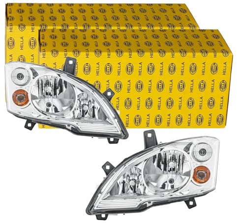 2x Hella Halogen Scheinwerfer Satz