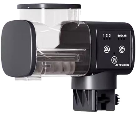 Fish Food Vacation Feeder | Precise Feeding Dispenser With Timer,Automatic Feeder for Aquarium,for Betta Pellet Pond Home Vacation Weekend Day Traveling