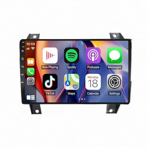 Autoradio 2 Din Bluetooth per Great Wall GWM PAO POER 2019-2021 Touchscreen Stereo Auto Bluetooth con Schermo, Radio Auto con Mirror Link/Usb/Supporta Telecamera, 4 Nucleo 1G+32G