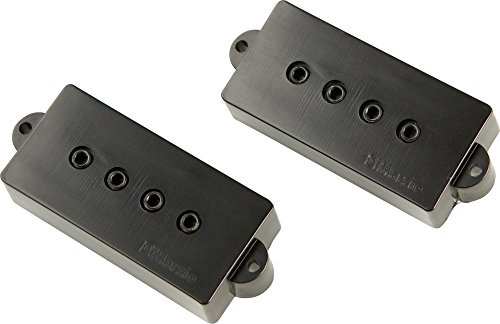 DiMarzio FB2100WA1BK Pre-Wired Model P Bass Pickguard Tonabnehmer Set, Weiß