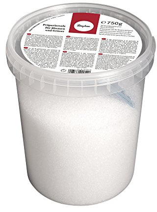 Rayher 3423000 Präpariersalz für Blumen und Gräser, Dose 750 g