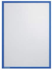 FRANKEN Dokumentenhalter Frame It ECO, DIN A3, magnetisch, 10 Stück, blau, ITH3M/10 03
