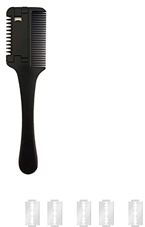Peines de Afeitar para el Corte Del Cabello, Cortador de Pelo Extraíble, Cortador de Pelo, Peine de Afeitar para Hombres y Mujeres (1 Articulo)