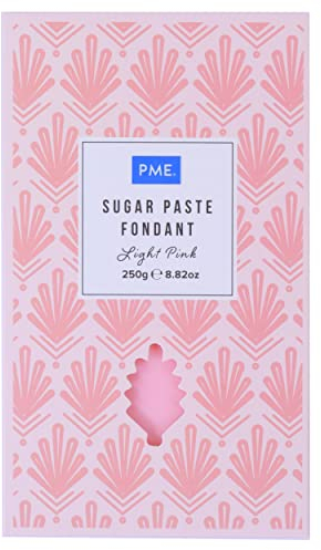 PME Fondant Pasta de Azúcar - Rosa Claro 250g