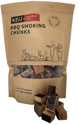 Räucherholz Chunks Whisky Oak - Räucherklötze - 1500 Gramm