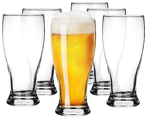 Glasmark Krosno Conjunto De Vasos De Cerveza Juego De Cerveza 6X0,5L Jarra Artesanal