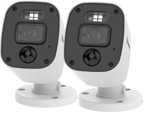 Swann Enforcer 1080P Full Hd Audio/Video Dvr Security Camera - Pro-1080Mqb 2 Pack with Microphone