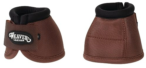 Weaver Leather Md Noturn Hufglocken braun Pferde-Glockenstiefel, M
