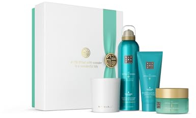 RITUALS Gift Set The Ritual of Karma Medium - Home and Skincare Products Enriched with Lotus Flower and White Tea - Bath Gift Box with Nourishing and Soothing Properties