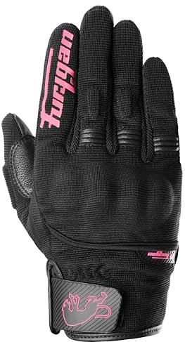 Furygan Jet Lady D3O EVO - Motorradhandschuhe für Damen - 100% Lederhandfläche - Touchscreen-Kompatibilität - Komfort - Sommerhandschuhe - atmungsaktiv & leicht
