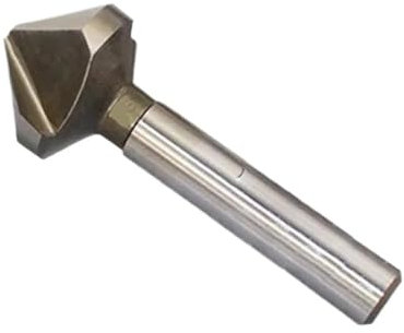 3 Zähne HSS-Oberfräsreibahle Anti-Aging, 90-Grad-Fasenschaftfräser-Bohrer for CNC, 1 Stück(40mm)