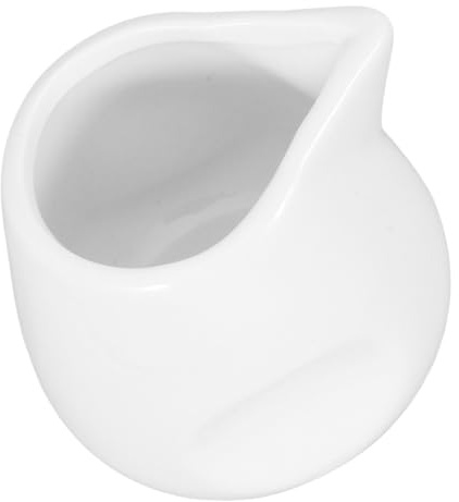 STOBAZA Jarra De Leche De Cerámica Para Servir Vertedor Cocina El Comedor y Preparar Salsas y Jarabes Pequeña y Práctica