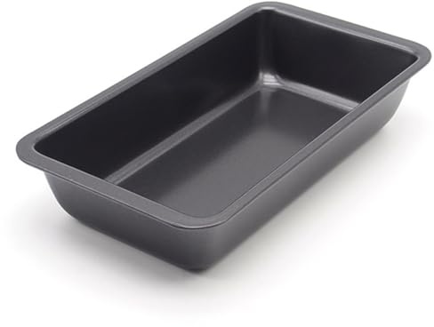 SHINEOFI Lot de 5 Moules à Grillé Rectangulaires 15 CM en Acier au Carbone Antiadhésif Noir pour Cuisson Gâteau et Toasts au Four Nettoyage Facile et Usage Domestique
