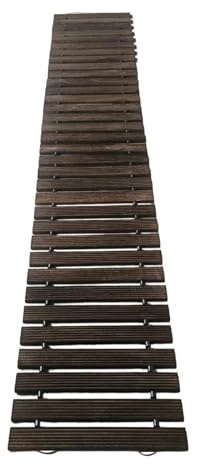 Gralara Percorso in Legno per Giardino, Passerella, Eventi, Prato a Bordo Piscina, Percorso Dritto, Srotolamento