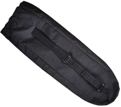 TINEASUR Skateboardtasche aus 600d Oxfordstoff, Wasserabweisend, Schwarz | Skateboardtasche für Skateboardzubehör, Tragetasche mit Schultergurt für Skateboard und Longboard