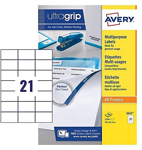 Avery 3652 Universal-Etikette (A4)