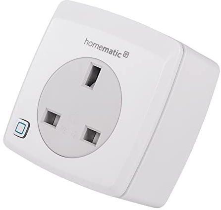Homematic IP Schalt-Mess-Steckdose, Vereinigtes Königreich | Smart Home, 150007A0