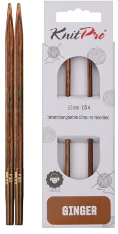 KnitPro Ginger Austauschbare Nadelspitzen 5 (13cm) | 3,5mm