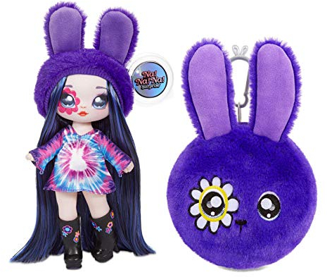 Na! Na! Na! Surprise 571773 2-in-1 Fashion Doll und Plüschtasche - Sammlerstücke - Serie 4 - Melanie Mod