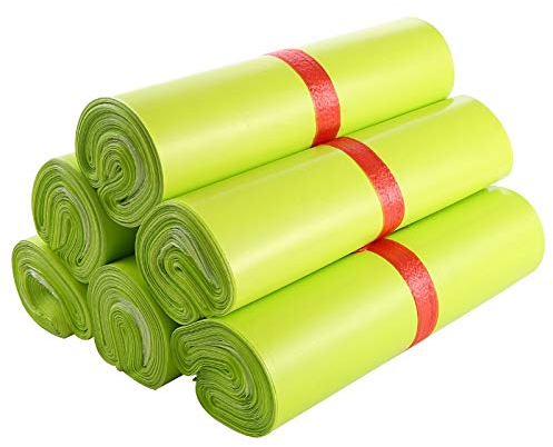 LIANYG Versandbeutel 100 stücke grüne kurierbeutel Express Umschlag aufbewahrungsbeutel Mail Tasche Selbstklebende Dichtung mailing Taschen Kunststoff verpackung Beutel 11 größe 334 (Color : 30x42cm)