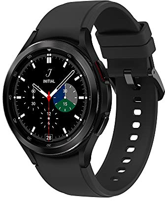 Samsung Galaxy Watch4 Classic 46mm Bluetooth Smart Watch, Rotating Bezel, Black (UK Version)