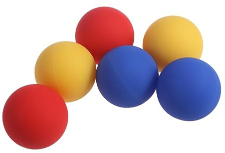 PartyKindom 10st Muskulknutborttagare Massagebollar Myofascial Terapi Och Triggerpunktsmassage Slumptäckta Färger Perfekta För Träning Och Avkoppling