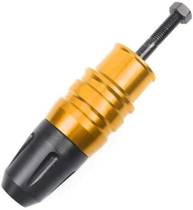 GHAEKEBC Motorrad Slider Sturzschutz Sturzpads Für Motorräder Für Z750 Z800 Z1000 Z 750 800 1000 Auspuffschieber Sturzschutz Absturzsicherung(Gold)