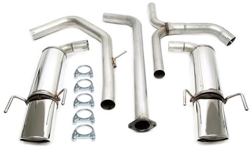 TA Technix Duplex Sportauspuffanlage aus Edelstahl mit Endrohr 90x120mm oval gebörtelt, mit EG Zulassung, Art.-Nr. 02OP027-25D