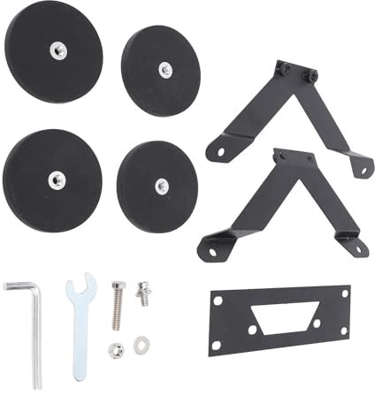Supporto Portatile per Auto con Forte Ventosa per Mini Parabola Satellitare, Design Salvaspazio, Supporto per Parabrezza e Tettuccio Apribile, per , Mini Parabola, Supporto per