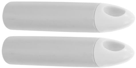 Amosfun 2pcs Plastic Broom Handle Grip Replacement with Easy Installation Multi-functional Design Compatible for Broom and Dustpan for Home Use