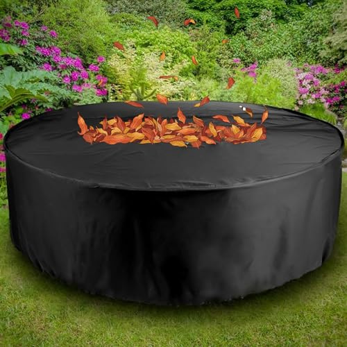 Poolabdeckung Rund für Hundepool, Poolabdeckung Rund Pools, 420D Oxford Material Zweifach Beschichtete Abdeckung, Solarplane UV-Resistent(190x80cm)