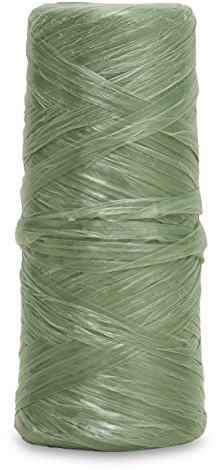 Windhager Kunstbast, Gartenschnur, Schnur, Bast-Band, Kunstbast-Schnur, Grün, 100 m, 06230