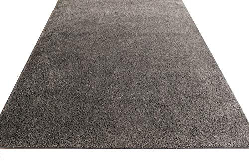 havatex Shaggy Teppich Euphoria - Farbe wählbar | Prüfsiegel: TÜV-geprüft | Flormaterial: 100% Polypropylen | In verschiedenen Größen erhältlich, Farbe:Silber, Größe:160 x 220 cm