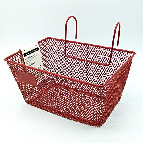 Land-Haus-Shop® Kinderfahrradkorb Metall, beschichtet, Kinder Fahrrad Einkaufs Korb Fahrradkorb