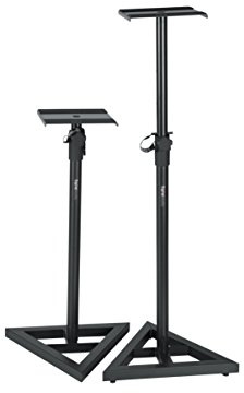 Gator Frameworks Studio Monitor Stand Stative | Paar | (GFW-SPK-SM50) | Schwarz
