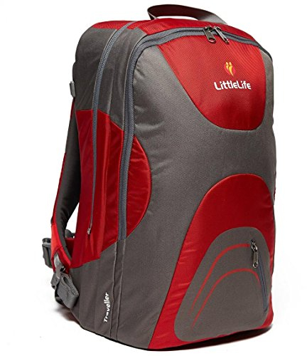 LittleLife Traveller S3 Kindertrage, red, 28x26x51 cm