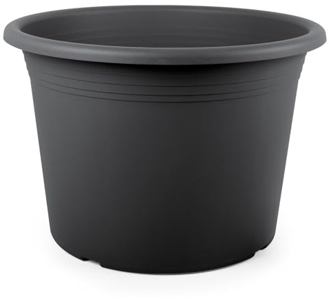 Pflanzkübel Kunststoff 80 Durchmesser, Höhe 56 cm. Kein Verblassen in der Sonne und Frostsicher