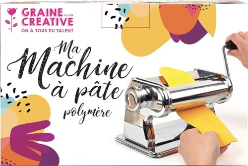 Graine Creative 261913 Máquina de Pasta de Polímero de Acero Aleado