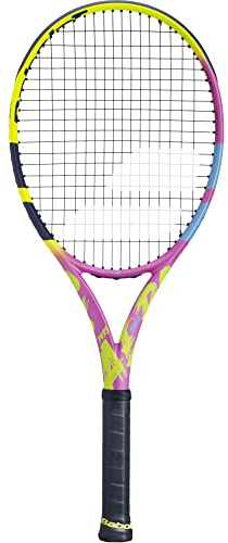 Babolat, Tennisschläger Modell Ballfighter, Größe 19, Blau/Rot, Verbundmaterial, Ideal für Kinder, Integrierte Lernhilfen, Geeignet für Spieler mit Einer Größe von 95 cm bis 110 cm