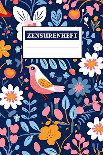 Zensurenheft: Zensurenbuch DIN A5 Format, Notenbuch für Lehrer, Klassenbuch, Geschenke für Lehrer.