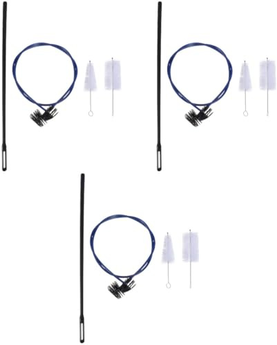 Toyvian 12stücke Teiliges Set Für Trompeten Und Blasinstrumentenreinigung Flexible Reinigungsbürsten Für Mundstücke Und Instrumente Langlebig Verlängerung Ihres Instruments