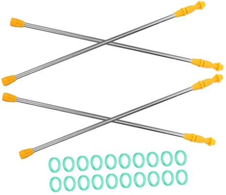 KONTONTY Lance de Pulvérisation Compatible en Acier Inoxydable Télescopique Tige de Pulvérisateur Agricole Facile à Installer pour Jardin et Verger