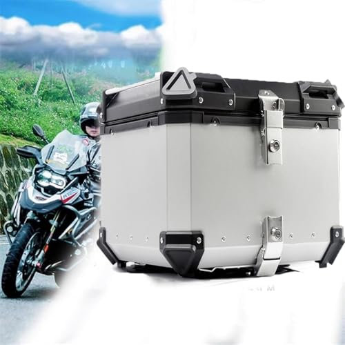 Top-Cases 45 L 55 L 65 L 80 L Top-Cases Motorrad Aluminium Motorrad Heckbox Große Kapazität Motorrad Tour Heckbox Mit Sicherheitsschloss Motorrad Top-Cases(55L)